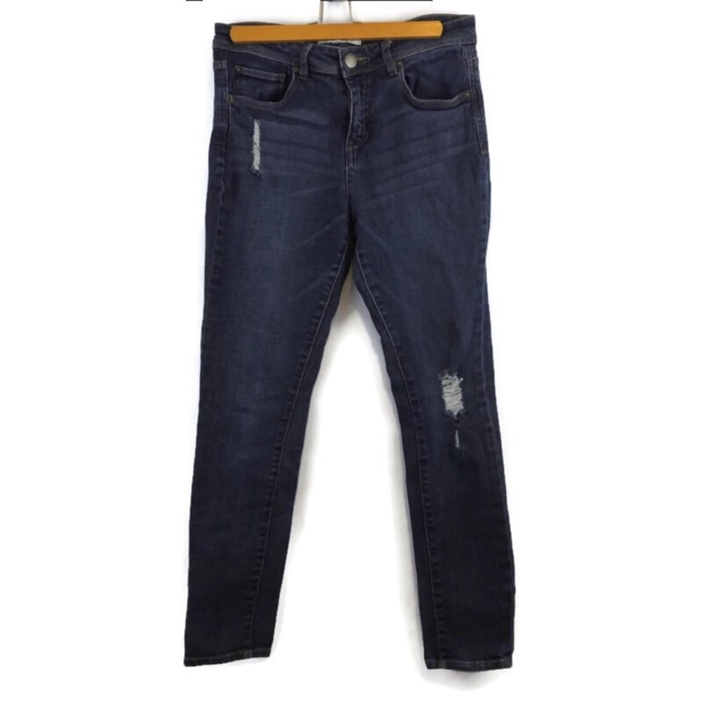 Life In Progress Distressed Skinny Jeans Size 28